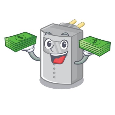 Para çantası hareket sensörü maskotla izole edilmiş.