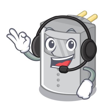 Karakter tablosunun üzerine yerleştirilmiş kulaklık hareket sensörüyle