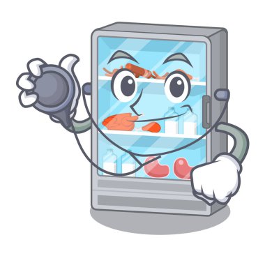 Doktor buzdolabı karakteri ile izole