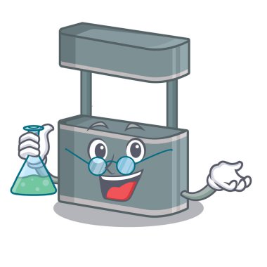 Karakter şeklinde Profesör ticaret standı