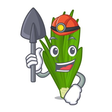 Miner pandan karikatür şeklinde yaprakları