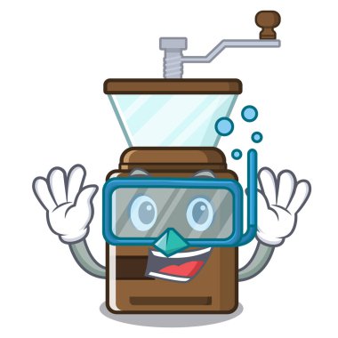 Charcater şeklinde Dalış kahve öğütücü