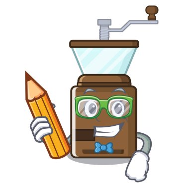 Charcater şeklinde Öğrenci kahve öğütücü