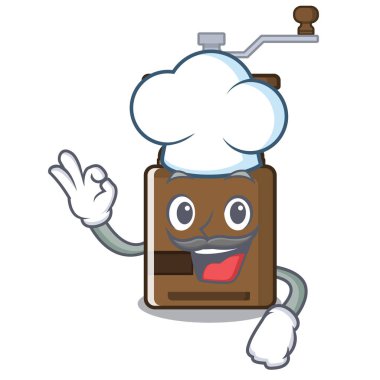 Charcater şeklinde Şef kahve öğütücü