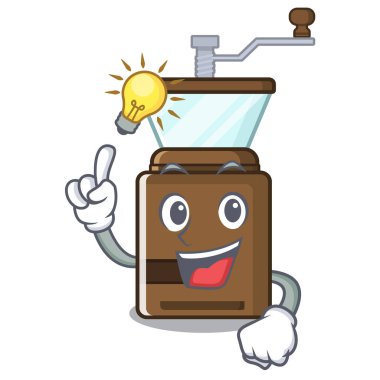 Karikatür şeklinde bir fikir coffe değirmeni oyuncaklar var