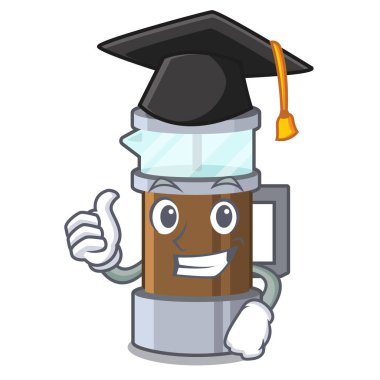 Maskot şeklinde Mezuniyet Fransız basın