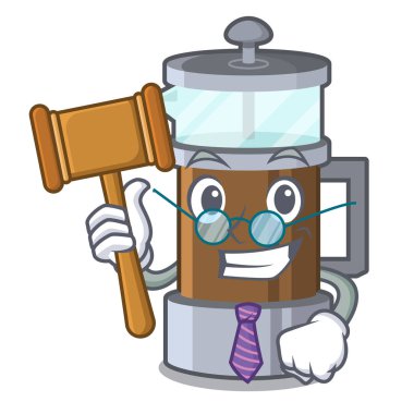 Yargıç fransız basını bir karikatür buzdolabında