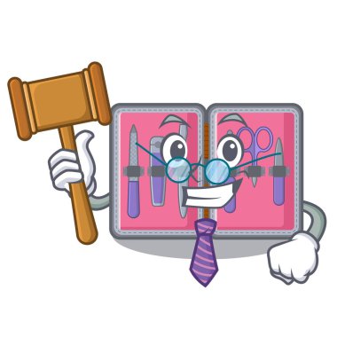 Karakter şeklinde Yargıç manikür kiti