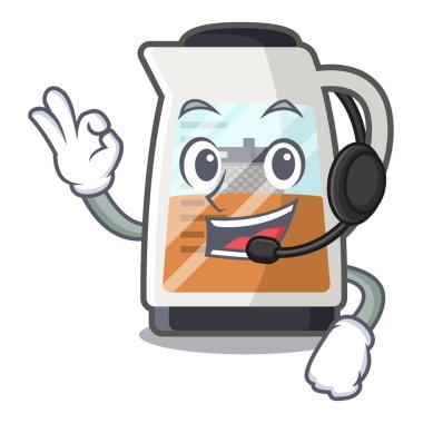 Karakter buzdolaplarında kulaklık çay makinesi ile