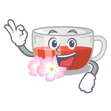 Bir karikatür buzdolabında Tamam kuşburnu çayı