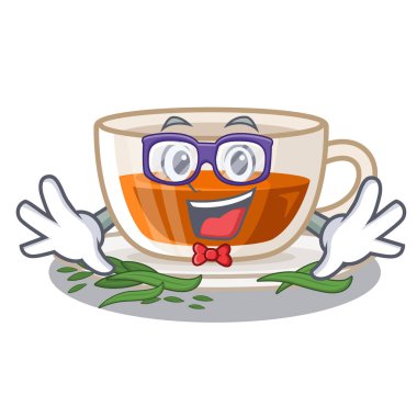 Maskot şeklinde geek darjeeling çay