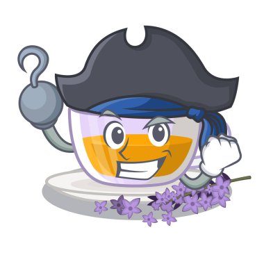 Maskot şeklinde Korsan lavanta çayı
