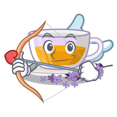 Maskot şeklinde Cupid lavanta çayı