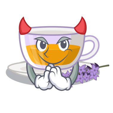 Karakter buzdolabında Şeytan lavanta çayı