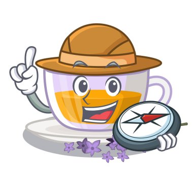 Karakter buzdolabında Explorer lavanta çayı