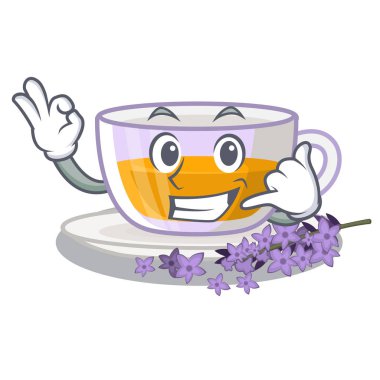 Bana levender çay karikatür şişe dökülür deyin