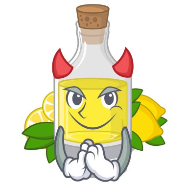 Şeytan limon yağı karakter izole