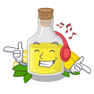 Karakter izole müzik limon yağı dinleme
