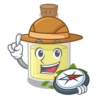 Karakter şişelerinde Explorer nane yağı