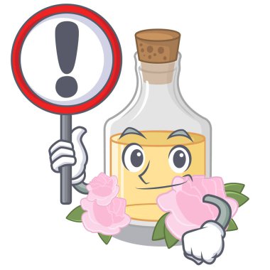 Işareti gül yağı ile saklanan karakter cam