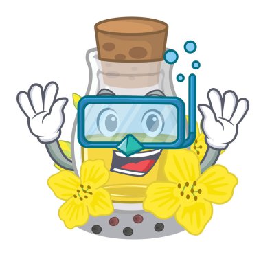 Karton şişede paketlenmiş dalış kanola tohumu yağı