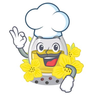 Şef kanola tohumu yağı karton şişede paketlenmiş