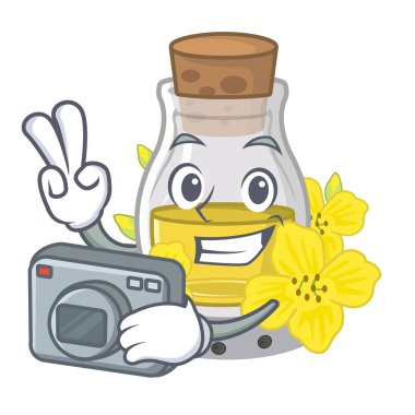 Karakter şeklinde Fotoğrafçı kanola tohumu yağı