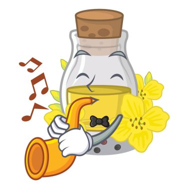 Karakter şeklinde trompet kanola tohumu yağı ile