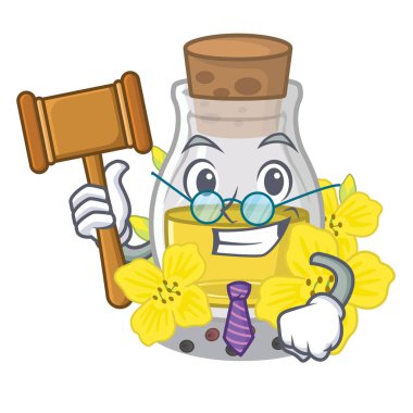 Bir karikatür hakim kanola tohumu yağı