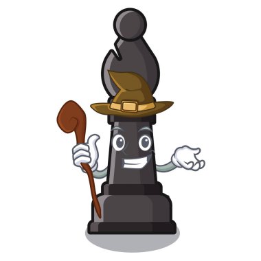 Karakter şeklinde Cadı piskopos satranç oyuncakları