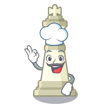 Bir maskot üzerinde Şef satranç kralı