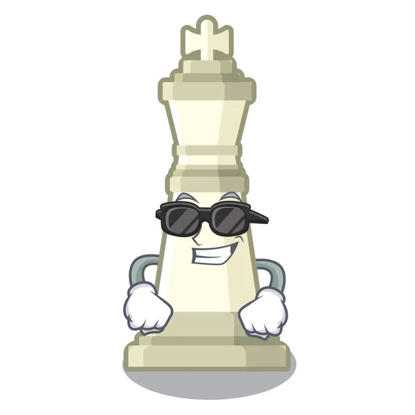Super cool schack kung på en maskot — Stock vektor