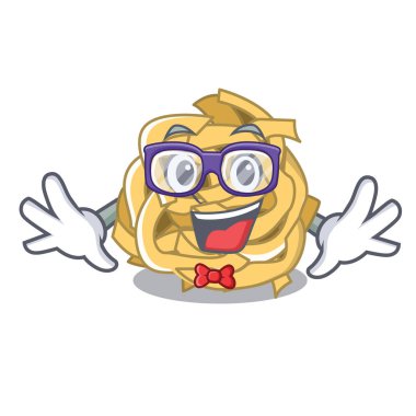 Geek fettuccine karikatür plaka servis edilir