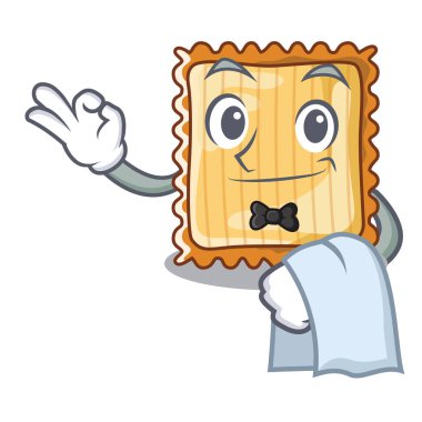 Garson lazanya maskot fırında pişirilir