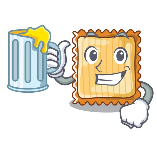 Meyve suyu lazanya ile maskot fırında pişirilir