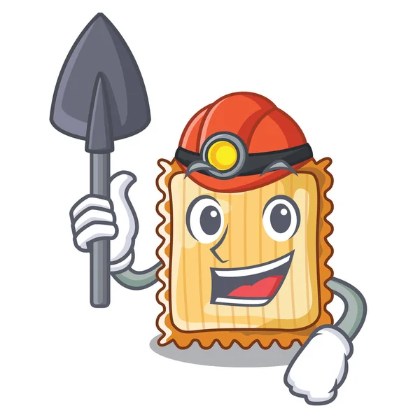 Madenci lazanya maskot fırında pişirilir