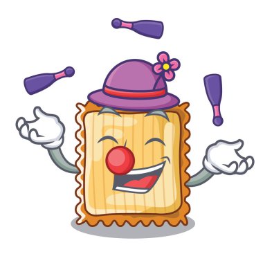 Hokkabazlık lazanya karikatür plakaları servis edilir