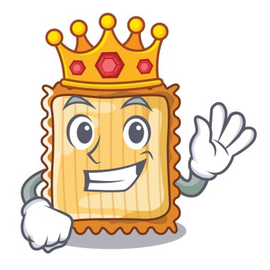 Kral lazanya karikatür plakaları servis edilir