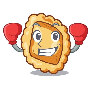 Boks mantı karikatür plaka servis edilir