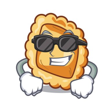 Bir karikatür kase süper serin ravioli