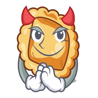 Şeytan ravioli karakter izole