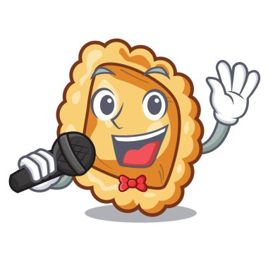 Karakter ile izole Singing ravioli