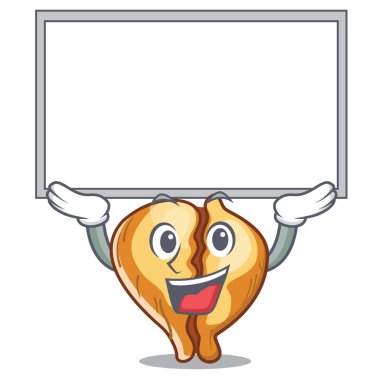 Up kurulu tortellini maskot ile izole