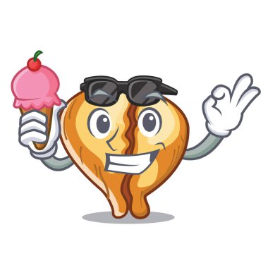 Dondurma ile tortellini karikatür tavada pişirilir