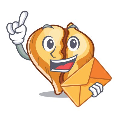 Zarf tortellini ile karikatür tavada pişirilir