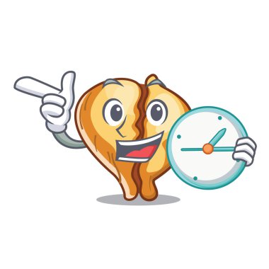 Saat tortellini ile karikatür tavada pişirilir