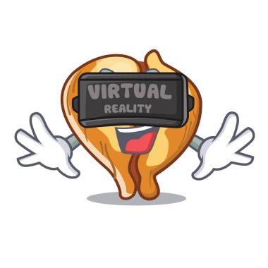 Sanal gerçeklik tortellini karikatür kurulu servis edilir