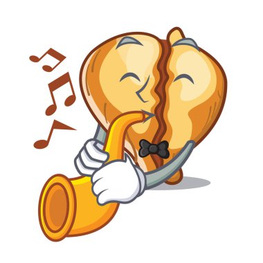 Trompet tortellini ile karikatür kurulu servis edilir