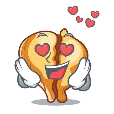 Aşık tortellini karikatür kurulu servis edilir