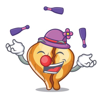 Bir karakter kase içinde hokkabazlık tortellini